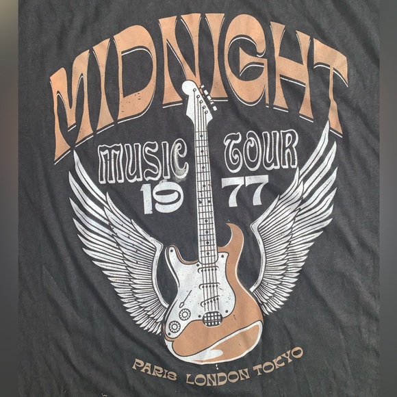 Midnight Music Tour 1977 TShirt - Picture 2 of 4
